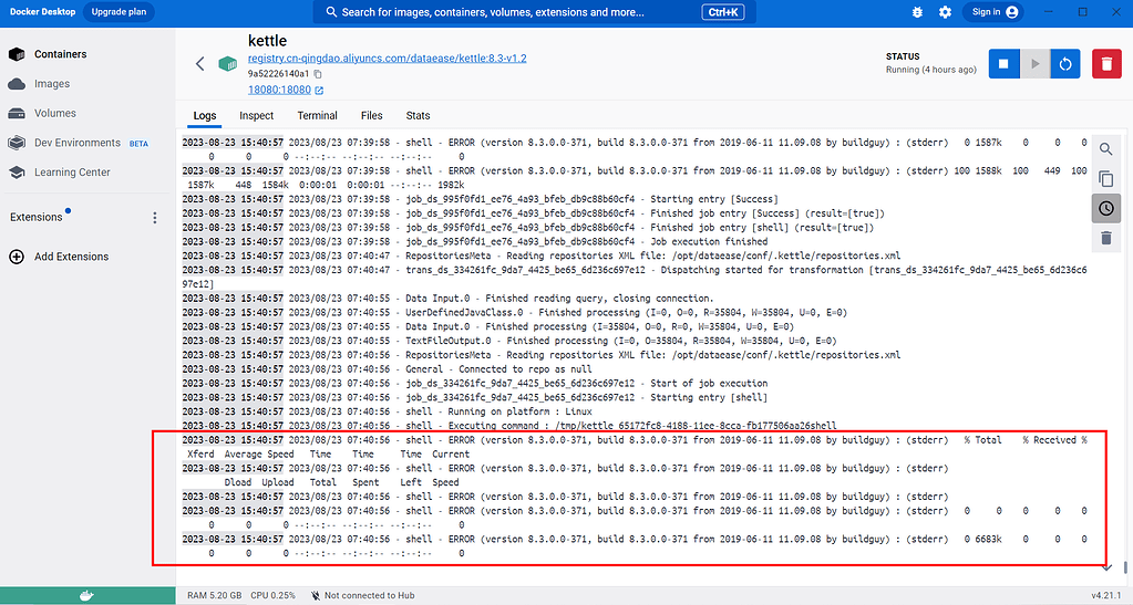 Kettle error version 8 3 0 0 371 build 8 3 0 0 371 from 2019 06 11