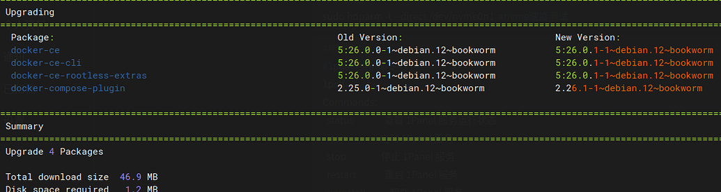 装1panel后 docker可以手动升级吗 - 1Panel - 社区论坛 - FIT2CLOUD 飞致云